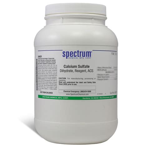 Calcium Sulfate Dihydrate Reagent Acs