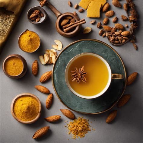 Turmeric Almond Tea Cappuccino Oracle