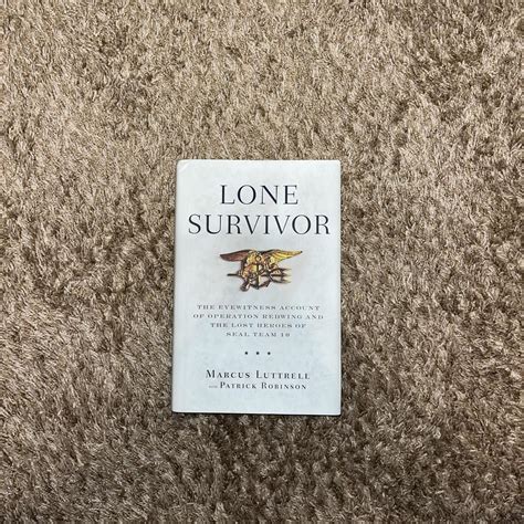 Lone Survivor Book (Hardcover) - Depop