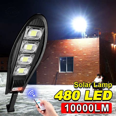 Luz Solar Led Para Exteriores De Vatios Lm Ip