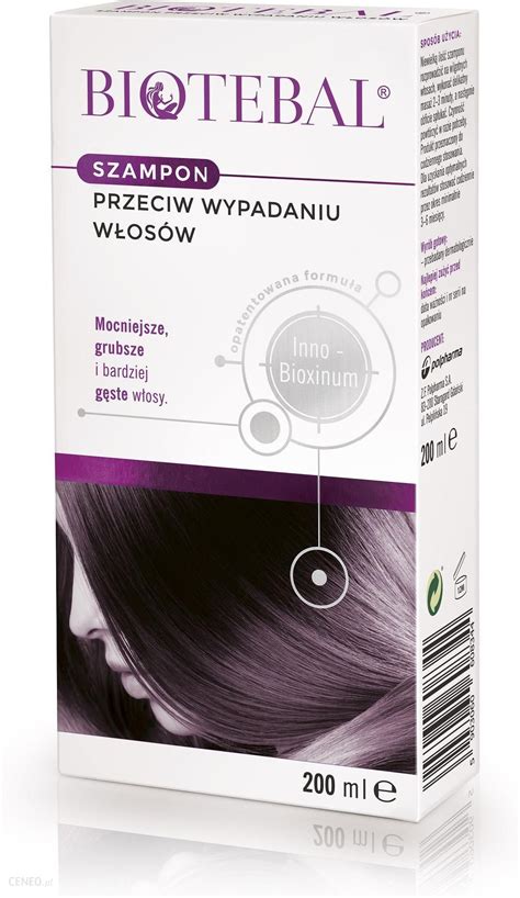 Biotebal Szampon Przeciw Wypadaniu Włosów 200ml Stoczniowy