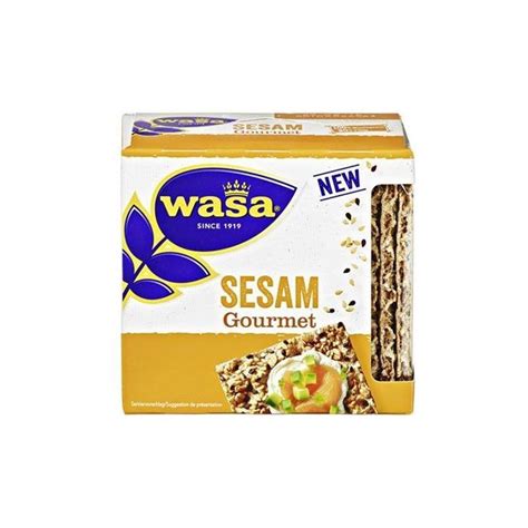 Wasa Sesam Gourmet Knäckebrot 220 g Jetzt bestellen Wasa Deutsch B