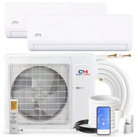 Buy Cooper Hunter Dual Zone 9 000 12 000 BTU Ductless Mini Split AC