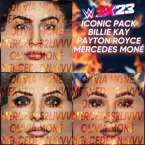 𝓞ℒ𝓘𝓥𝓘𝓐 ℳ𝓞𝓝É on Twitter My wwe2k23 Caw Creation Packs Gone but not