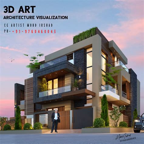 Building Elevation House Elevation Architecture Visualization Art