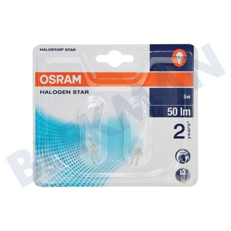 OSRAM Halogeenlamp Halostar Star 50 Lm Ovitshop Nl