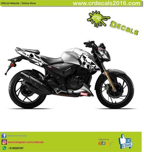 Tvs Apache Rtr 180 Stickering