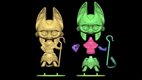 Cat Bastet D Model D Printable Cgtrader