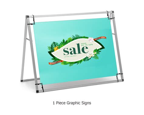 4ft A Frame Banner Displaya Frame Banner Stand Signleader