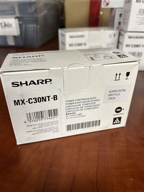 Sharp Mxc Ntb Black Toner Cartridge Ebay