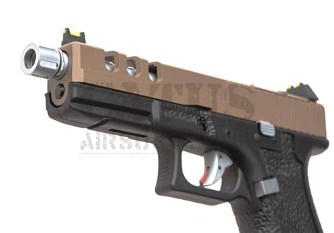 Vorsk Airsoft Pistol Gbb Eu Vented Green Gas Catus Airsoft Eu