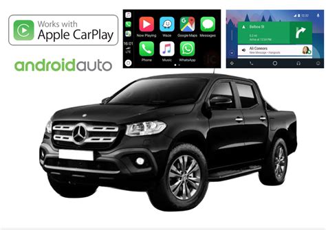 Apple Carplay And Android Auto Add On For Mercedes Benz X Class W470 Au