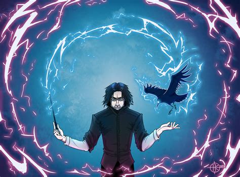 Commission Severus Snape By Nakovalnya Artist On Deviantart