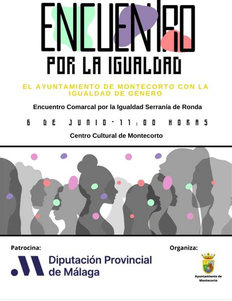 ENCUENTRO COMARCAL POR LA IGUALDAD SERRANÍA DE RONDA Desarrollo Rural