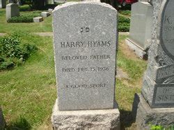 Harry Hyams Unknown 1936 Find A Grave Memorial