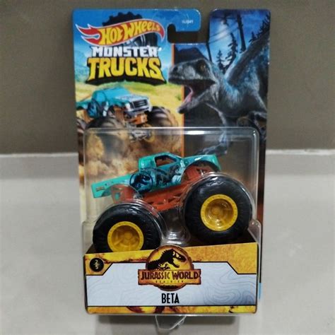Hot Wheels Monster Trucks Jurassic World BETA Shopee Malaysia