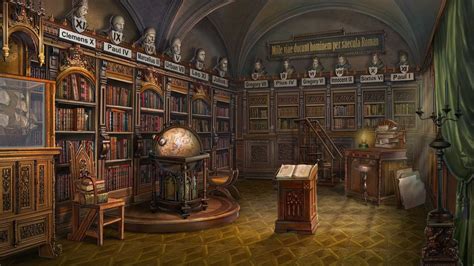 Library Fantasy Rooms Fantasy Landscape Environment Concept Art