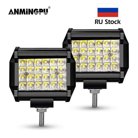 Anmingpu V V Led Bar Spot Flood Combo Inch Led Work Light Bar