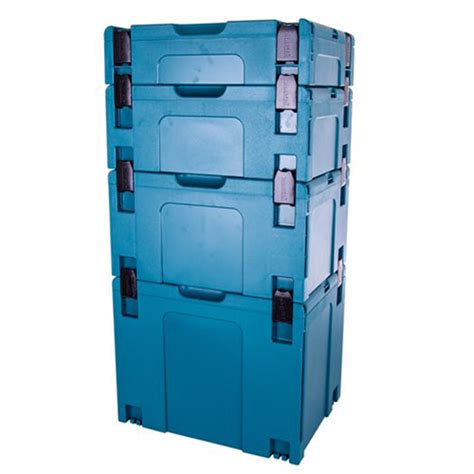 Makpac 4 Piece Stackable Connector Case Set 197054 7 By Makita