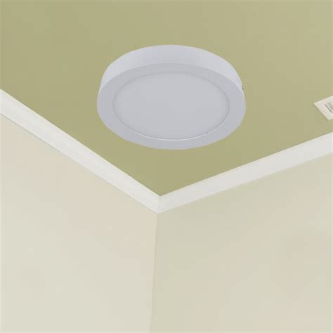 Round Surface Bright White 18W Penal Light - WallMantra