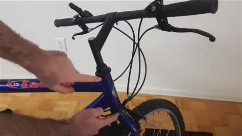 How To Repair And Service A Loose Front Fork On A Bicycle Youtube