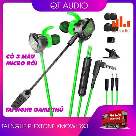 Qtaudio Tai Nghe Plextone Xmowi Rx Tai Nghe Game Dual Mic C C Hot