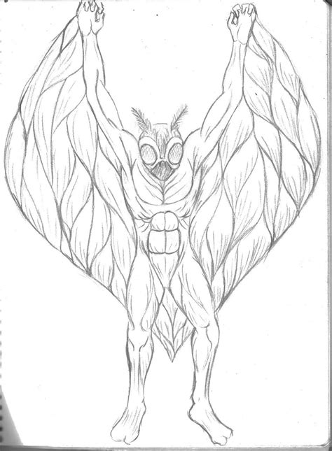 The Mothman By Jb4c On Deviantart