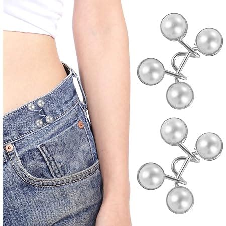 Adjustable Jean Button Sets Jean Button Pins Adjustable Waist Buckle