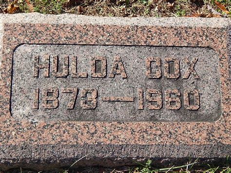 Hulda A Jaekel Cox Find A Grave Memorial