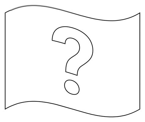 Question Mark Flag Emoji Coloring Page Colouringpages Porn Sex Picture