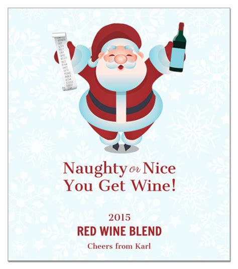 22 Best Holiday Wine Label Sayings