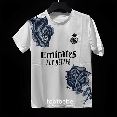 Maillot Real Madrid Y Blanc Footbebe