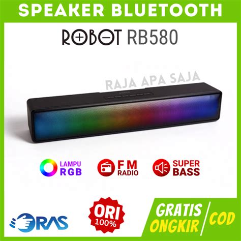 Speaker Bluetooth Robot Full Bass RGB Stereo Soundbar Spiker Speker