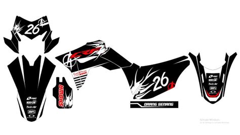 Decal Crf150l Full Body Super Glossy Bebas Desain Lazada Indonesia