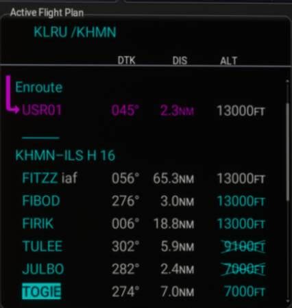 G1000 Flight Plan Question - Aircraft & Systems - Microsoft Flight ...