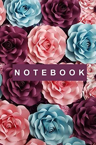 Notebook Cute Diary Cover With Paper Roses 69 108 Wonderful Pages