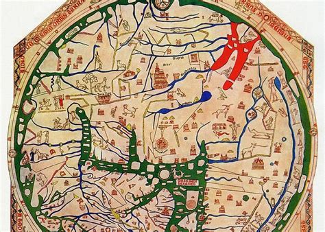 Hereford Mappa Mundi Greeting Card By Sheila Terry Science Photo Library
