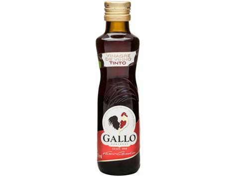 Vinagre De Vinho Tinto Gallo Ml Vinagre Magazine Luiza