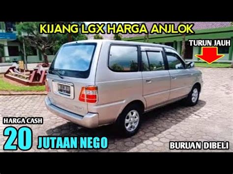 HARGA TOYOTA KIJANG LGX BEKAS HANYA 20 JUTAAN MASIH NEGO MURAH COCOK