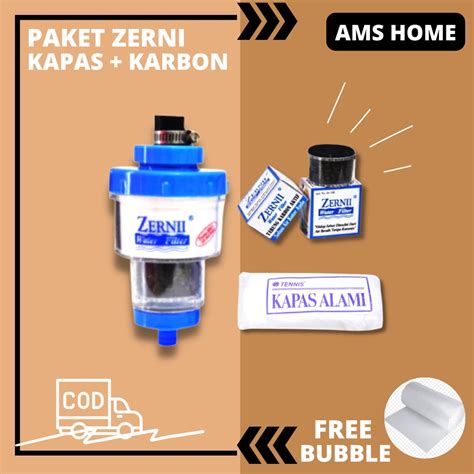 Jual Paket Zerni Alat Penyaring Saringan Air Kotor Kran Kamar Mandi