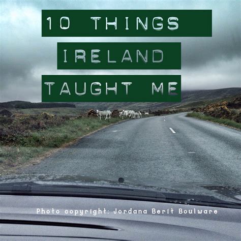 10 Things Ireland Taught Me | wanderlust girl