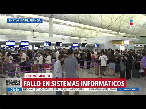 Fallo informático global afecta al AICM vuelos se retrasan