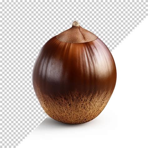 Premium PSD Hazelnut Isolated On Transparent Background