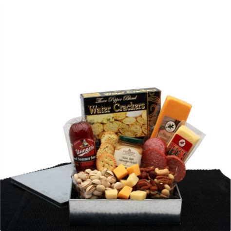 Gourmet Sausage & Cheese Snack Sampler - meat and cheese gift baskets ...