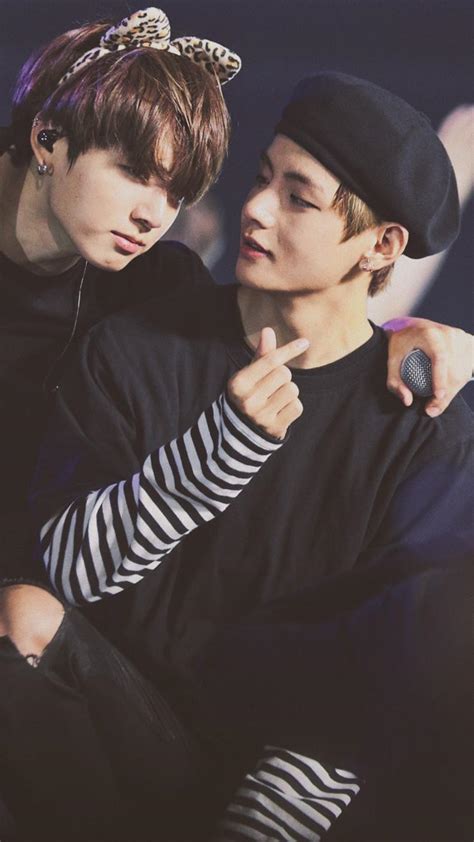 Taekook Cute Wallpapers Wallpaper Cave