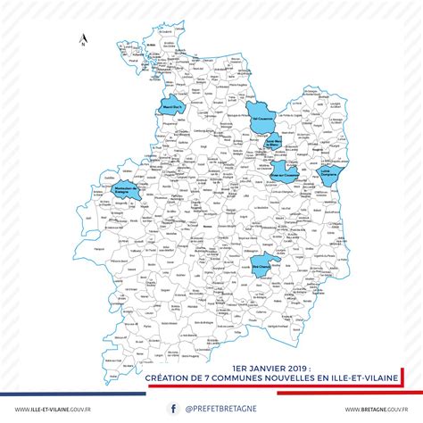 Er Janvier Cr Ation De Communes Nouvelles En Ille Et Vilaine