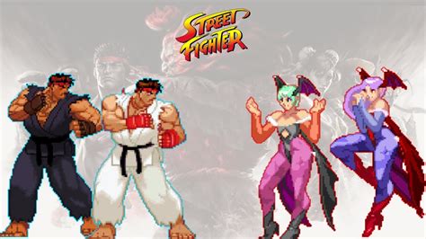 Street Fighter Evil Ryu Vs Lilith Fight Street Fighter 2 Epic