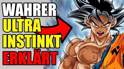 Gokus Wahrer Ultra Instinkt ErklÄrt Dragon Ball Super Manga Youtube