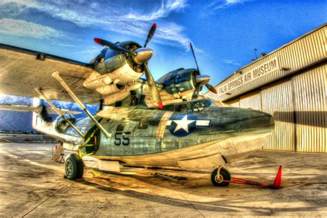 Consolidated Pby Catalina Airplane Photography Vintage Aviation Art