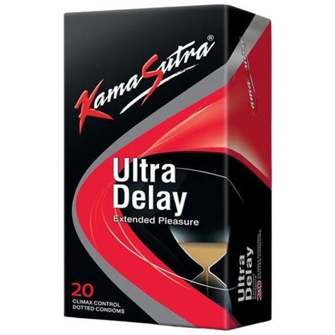 Buy Kamasutra Ultra Delay Dotted Condom For Extended Pleasure Climax